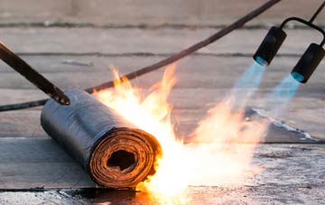 Trengune asphalt flat roofing repairs